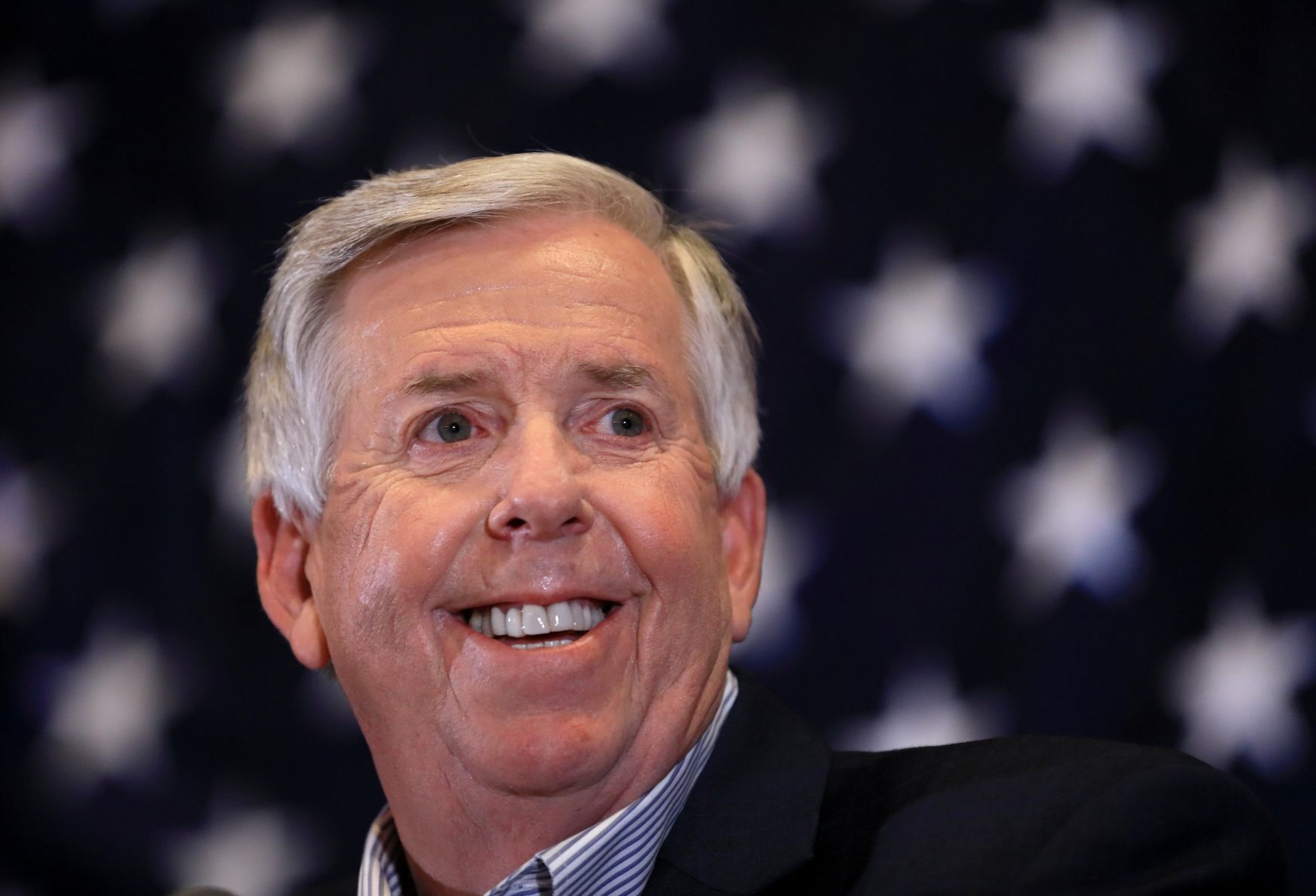 Missouri Gov. Mike Parson 2020 election night